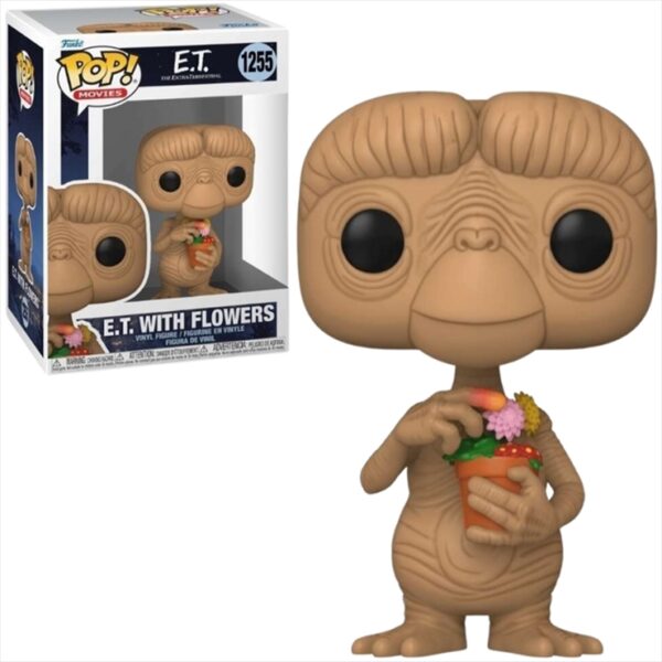 Funko pop ET With Flowers 1255 E.T.