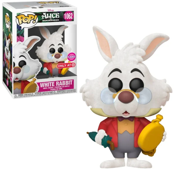 Funko pop White Rabbit 1062 (Flocked) Alice in Wonderland