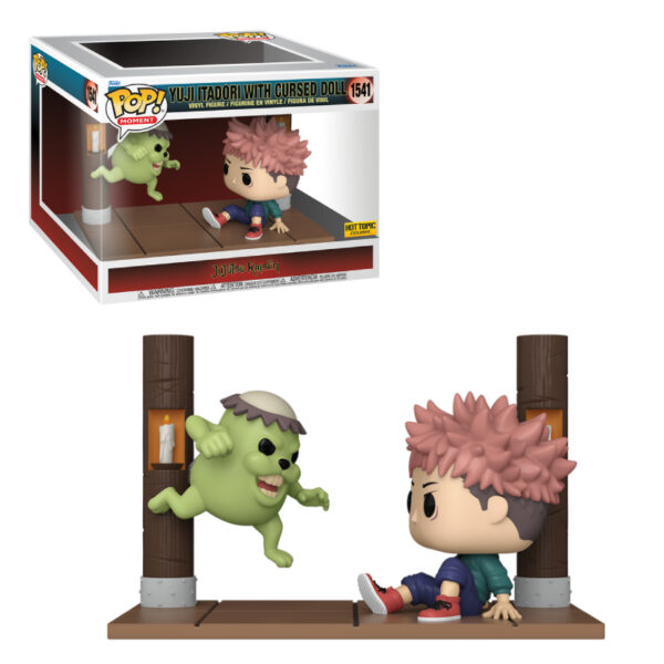 Funko pop Yuji Itadori with Cursed Doll 1541 Jujutsu Kaisen