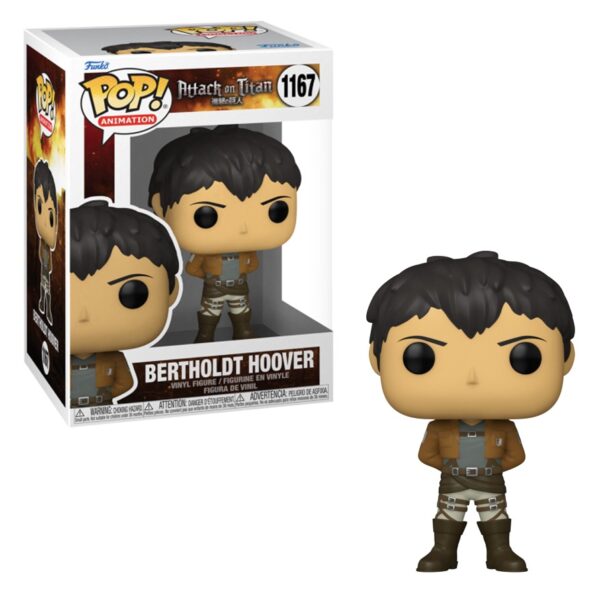 Funko pop Berthold Hoover 1167 Attack on Titan