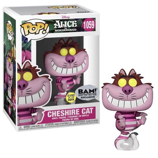 Funko Cheshire Cat 1059 (Glows in the dark) Alice in Wonderland