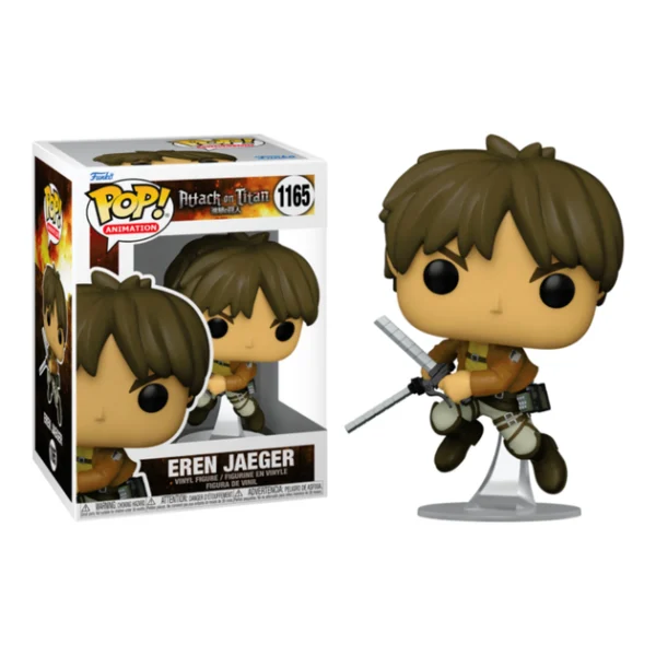 Funko pop Eren Jaeger 1165 Attack on Titan