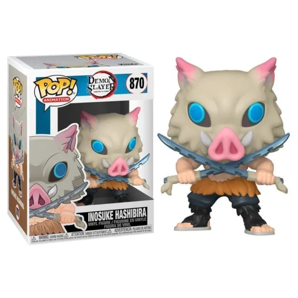 Funko pop Inosuke Hashibira 870 Demon Slayer
