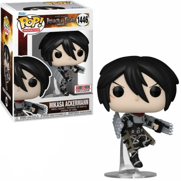 Funko pop Mikasa Ackermann 1446 Attack on Titan