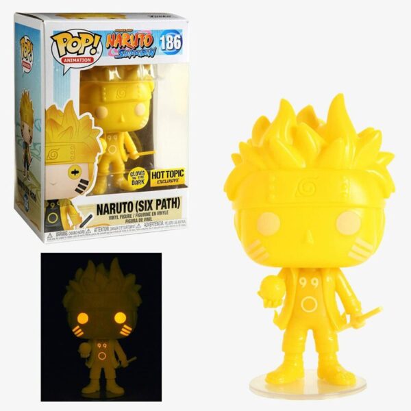 Funko pop Naruto 186 Full Yellow (Glows in the dark)