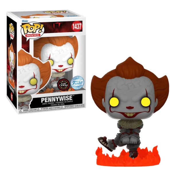 Funko pop Pennywise 1437 (GLOW CHASE) IT