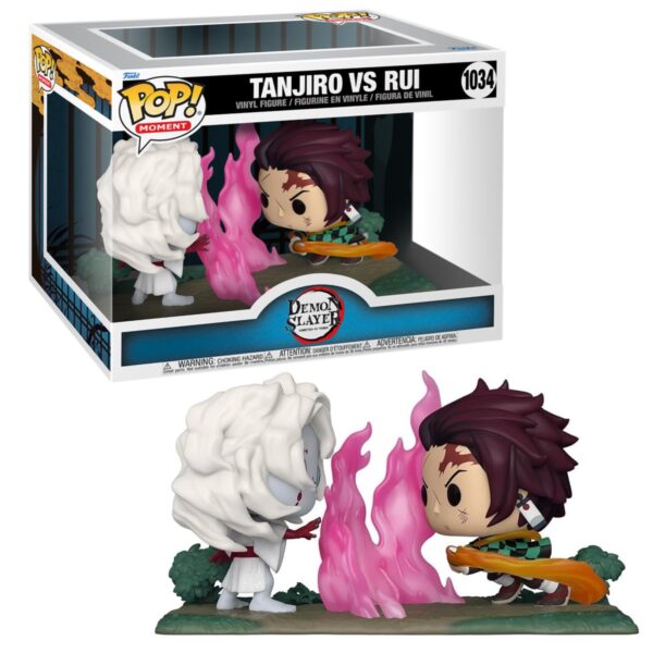 Funko pop Tanjiro vs Rui 1034 Demon Slayer