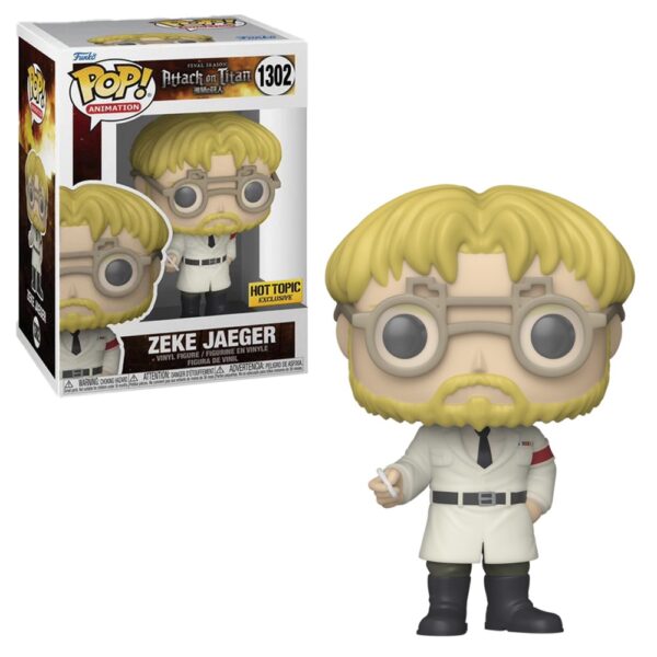 Funko pop Zeke Jaeger 1302 Attack on Titan
