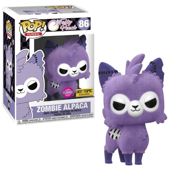 Funko pop Zombie Alpaca 86 (Flocked)