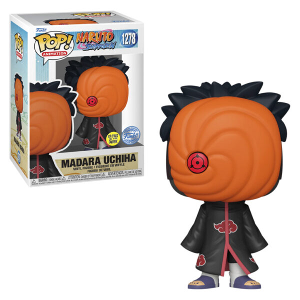 Funko pop Madara Uchiha 1278 (Glows in the dark) Naruto