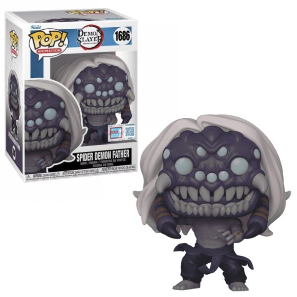 Funko pop Spider Demon Father 1686 Demon Slayer