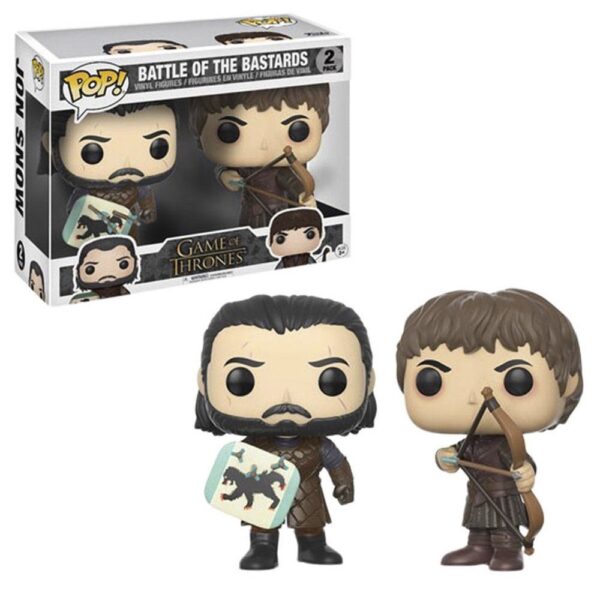 Funko pop Battle Of The Basttards 2 pack Game of Thrones