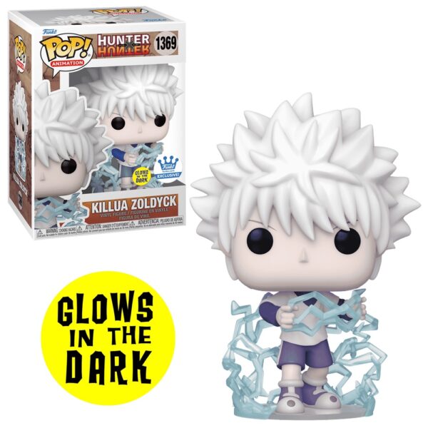 Funko pop Killua 1369 (Glows in the dark) Hunter x Hunter