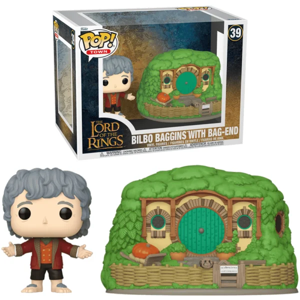 Funko pop Bilbo Baggins with Bag-End 39 Lord of the Rings