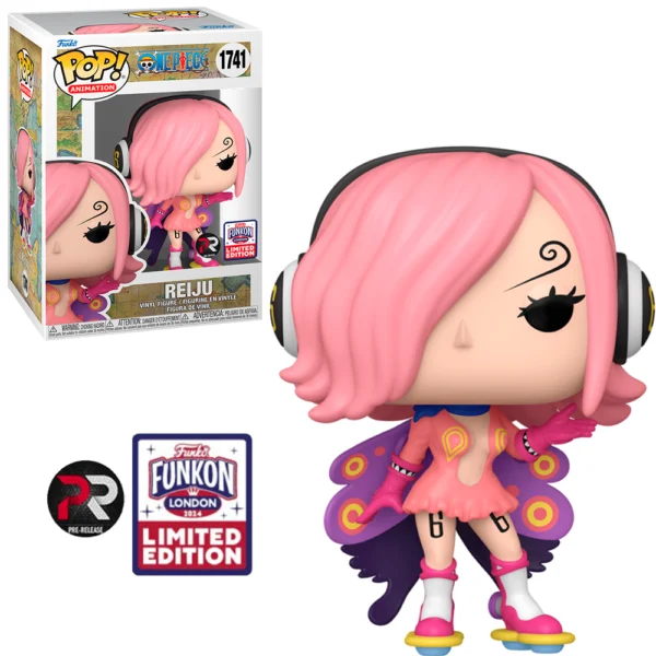 Funko pop Reiju 1741 One Piece (Pre Release Sticker)