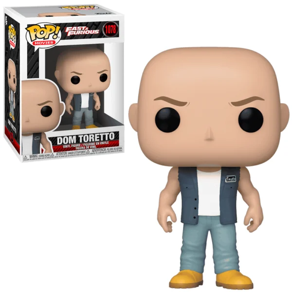 Funko pop Dom Toretto 1078 Fast and Furious