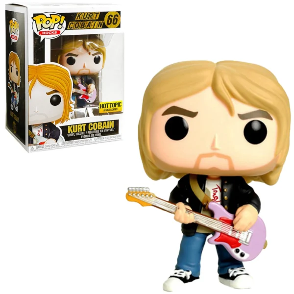 Funko pop Kurt Cobain 66 (Hot Topic Exclusive)