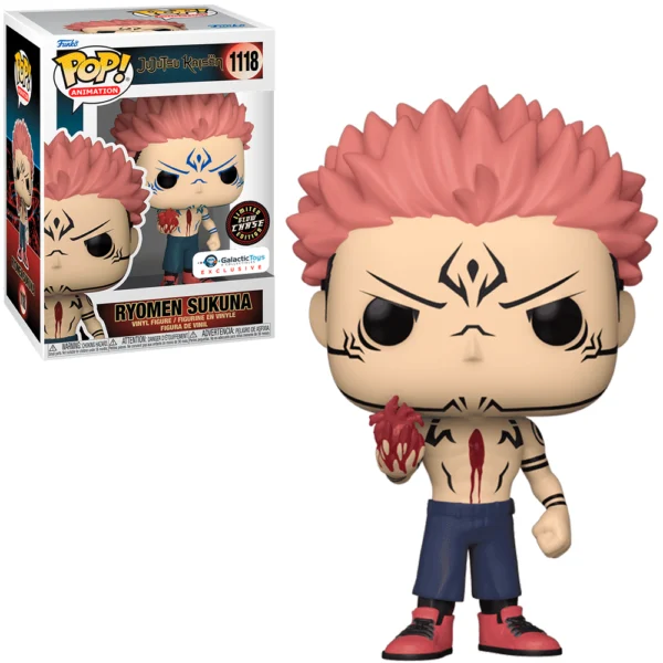 Funko pop Ryomen Sukuna 1118 (GLOW CHASE) Jujutsu Kaisen