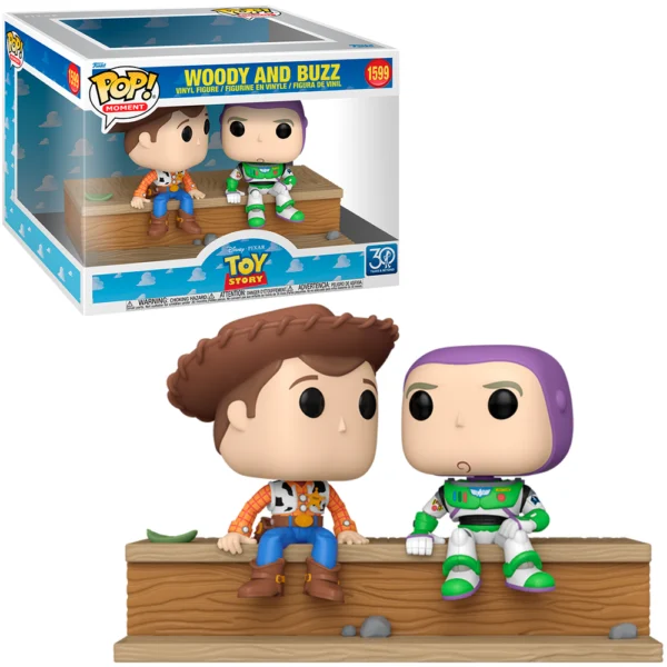 Funko pop Woody and Buzz 1599 Toy Story