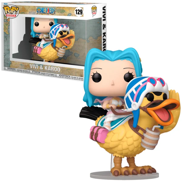 Funko pop Vivi and Karoo 129 One Piece