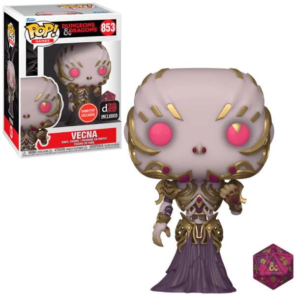 Funko pop Vecna 853 Dungeons and Dragons
