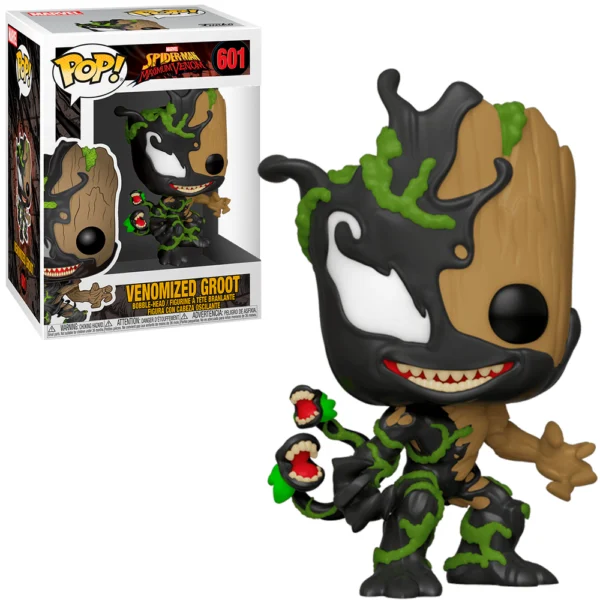 Funko pop Venomized Groot 601 Spider Man