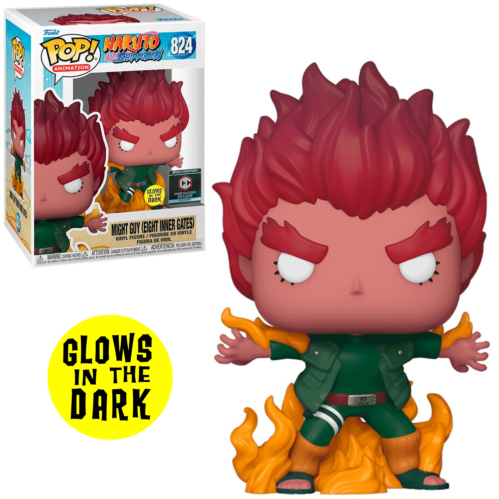 Фігурка Funko pop Might Guy 824 (Glows in the dark) Naruto