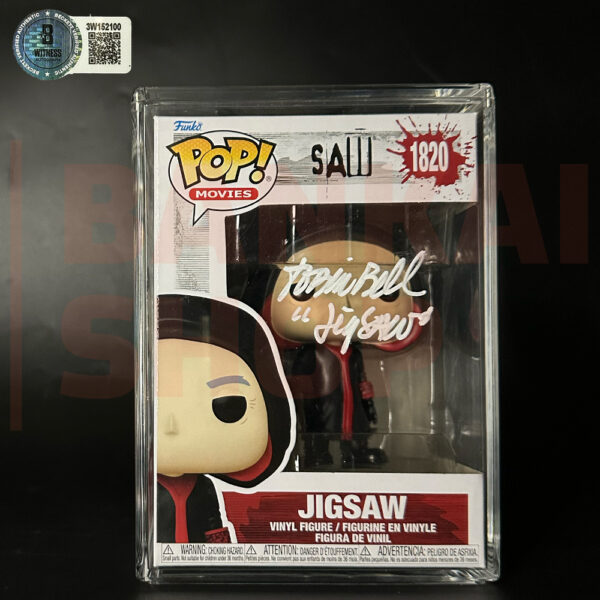 Funko pop Jigsaw 1820 (Автограф Tobin Bell)