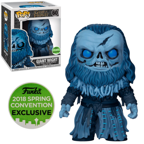 Funko pop Giant Wight 60 Game of Thrones