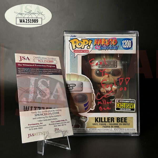 Funko pop Killer Bee 1200 (Автограф Catero Colbert)