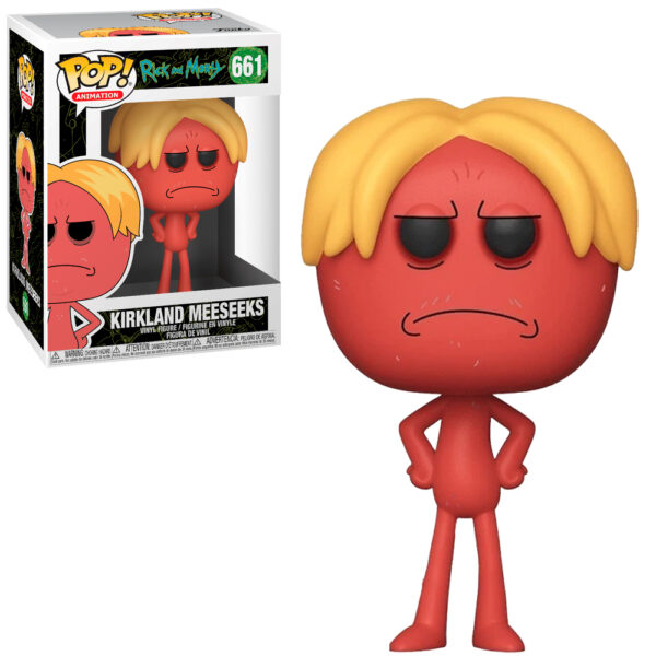 Funko pop Kirkland Meeseeks 661 Rick and Morty