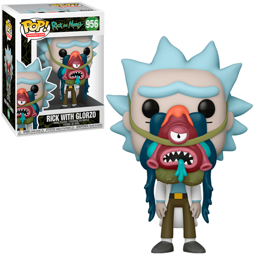 Фігурка Funko pop Rick With Glorzo 956 Rick and Morty