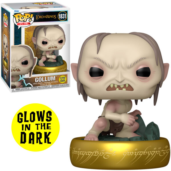Funko pop Gollum 1831 (Glows in the dark) The Lord of the Rings
