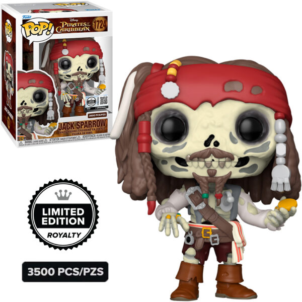 Funko pop Jack Sparrow 1724 (Limited Edition 3500 pcs)